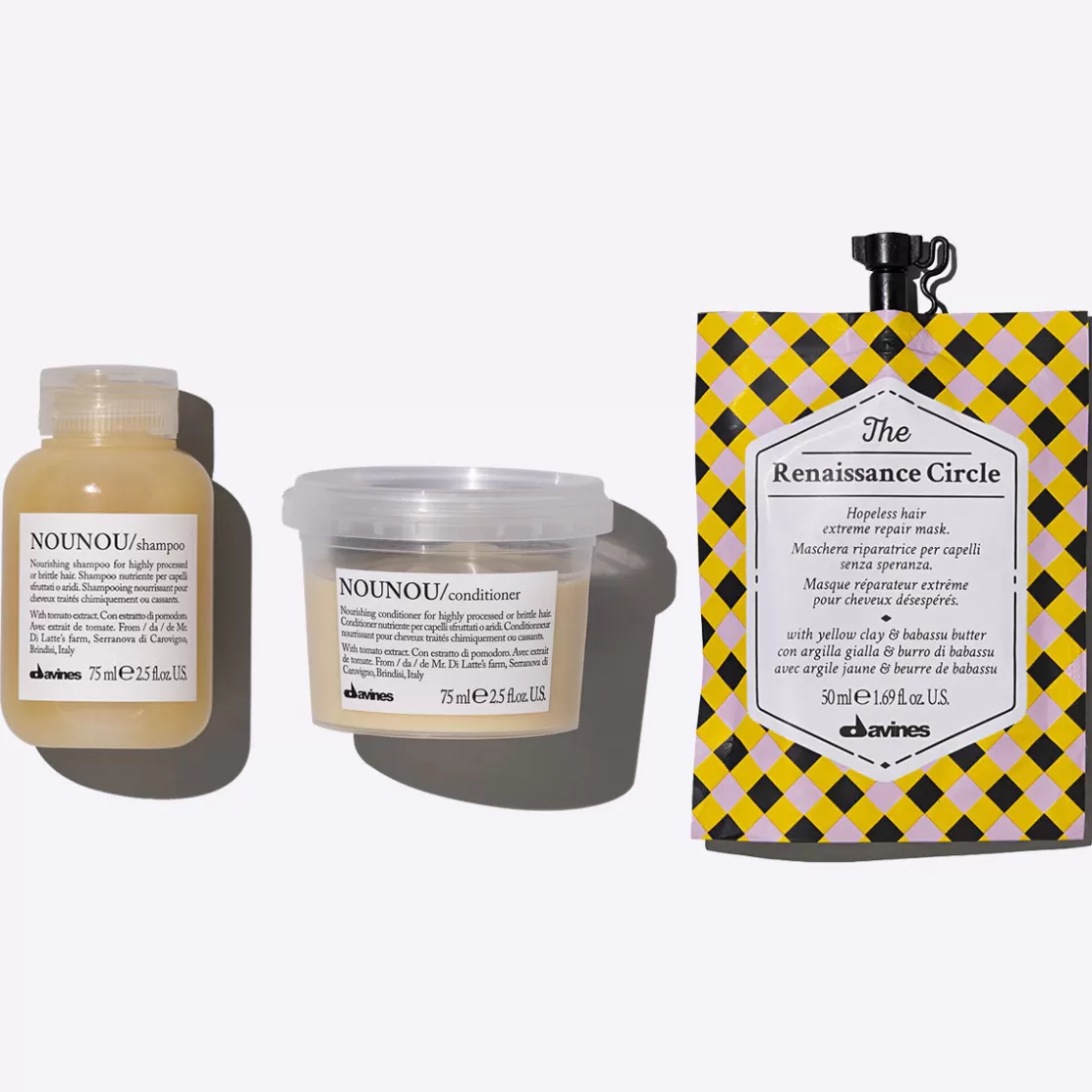 Damaged Hair Travel Set>Davines Flash Sale