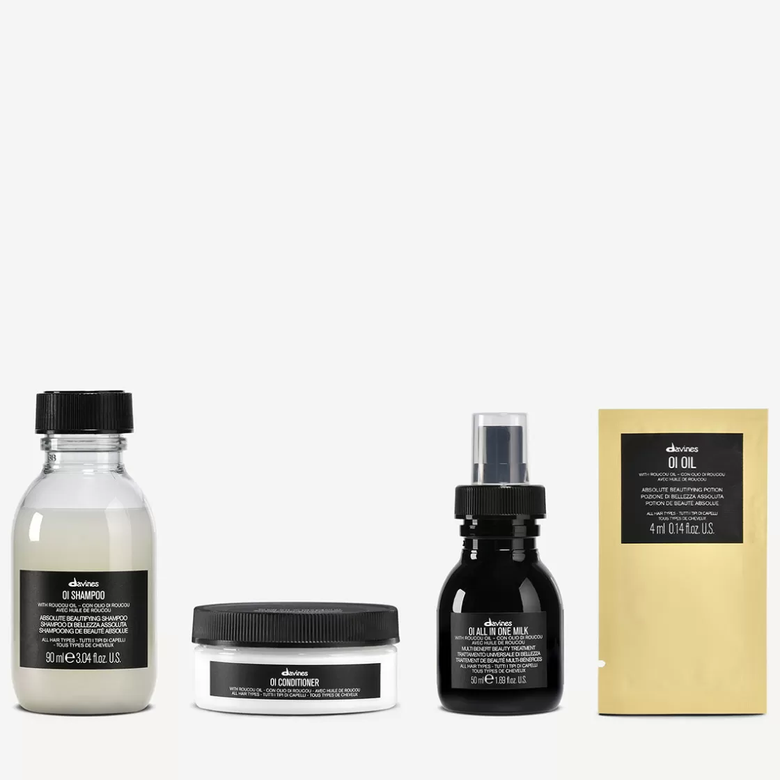 Oi Travel Set + Sachet>Davines Best