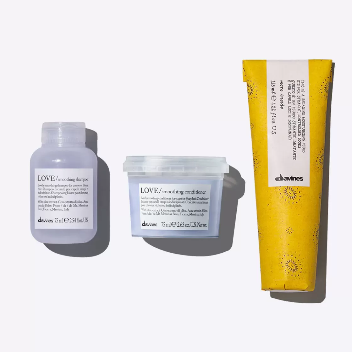 Straight-haired Travel Set>Davines Online