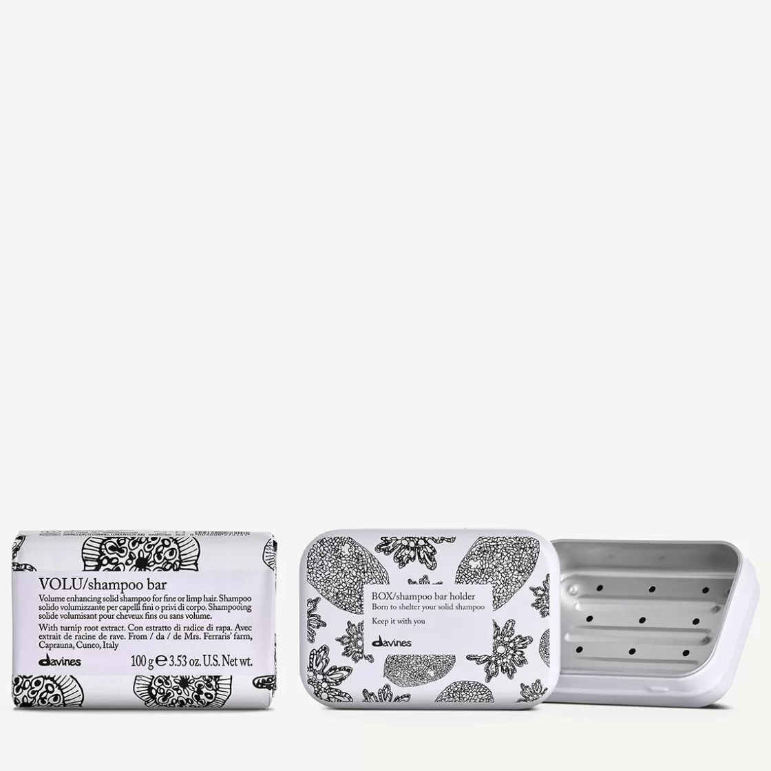 VOLU Shampoo Bar and Case>Davines Sale